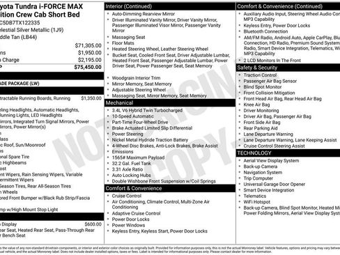Used 2026 Toyota Tundra 1794 Edition AWD/4WD image 2