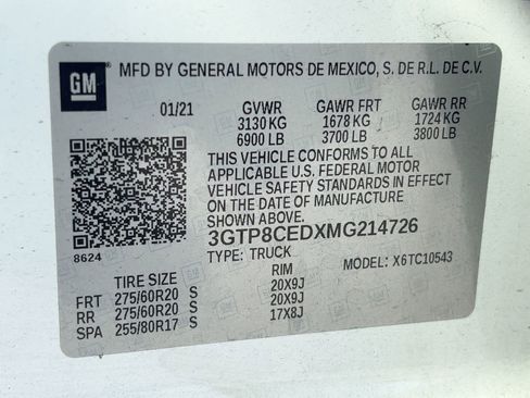 Used 2021 GMC Sierra 1500 Elevation image 20