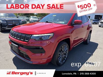 Used 2022 Jeep Compass Limited w/ (RED) Package