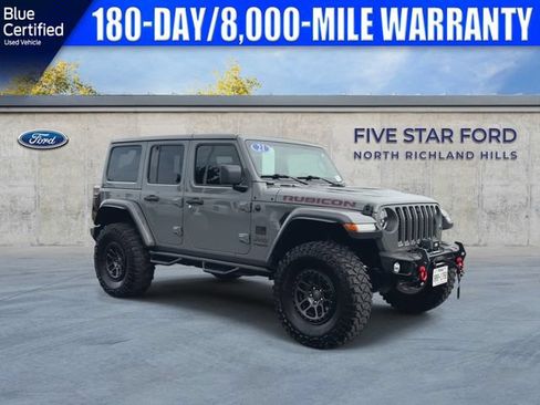 Used 2021 Jeep Wrangler Unlimited Rubicon w/ Xtreme Recon 35" Tire Package AWD/4WD image 2