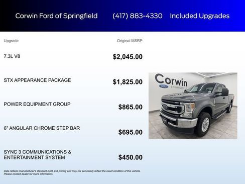 Certified 2021 Ford F250 XL w/ STX Appearance Package image 6