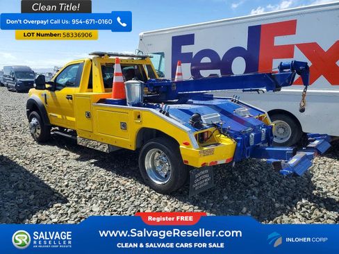 Used 2021 Ford F550 2WD Regular Cab Super Duty image 3