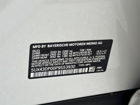 Used 2023 BMW X3 sDrive30i w/ Premium Package image 35