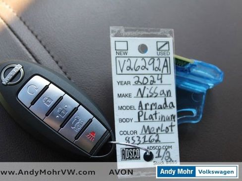 Used 2024 Nissan Armada Platinum w/ Captain's Chairs Package image 41