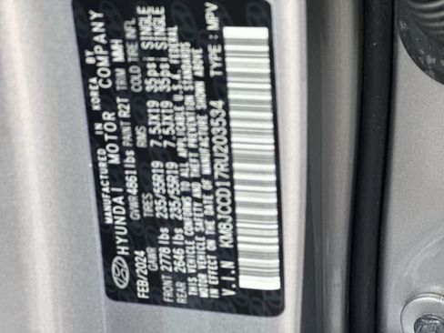Used 2024 Hyundai Tucson SEL AWD/4WD image 28