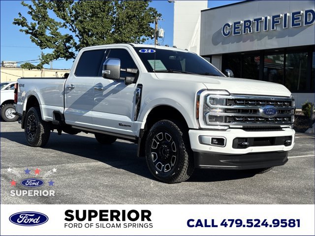 Used 2024 Ford F350 Platinum w/ Snow Plow Prep Package AWD/4WD image 1