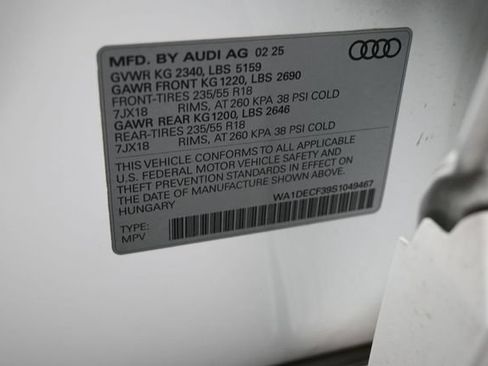 Used 2025 Audi Q3 2.0T Premium AWD/4WD image 20