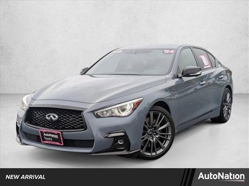 Used 2024 INFINITI Q50 Red Sport 400 image 1