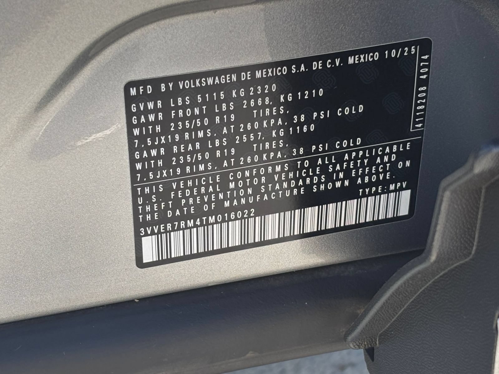 Used 2026 Volkswagen Tiguan SE AWD/4WD image 30