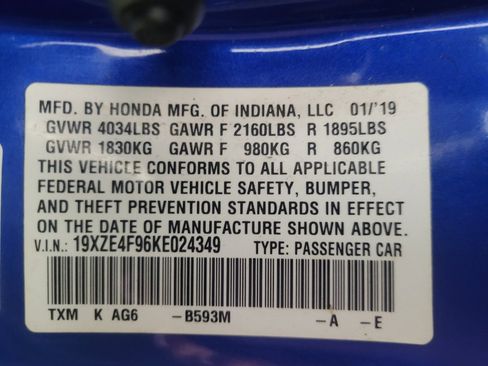 Used 2019 Honda Insight Touring image 33