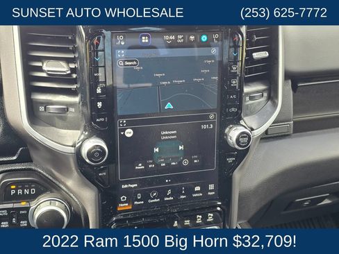 Used 2022 RAM 1500 Big Horn AWD/4WD image 38