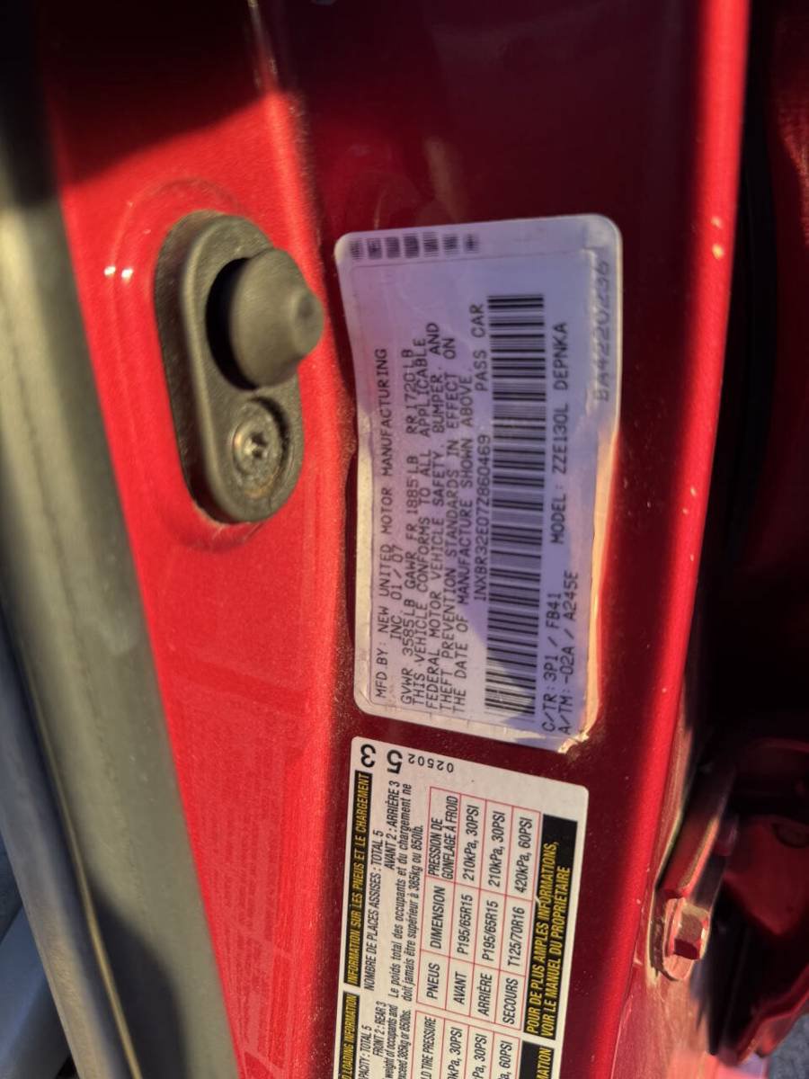 Used 2007 Toyota Corolla CE FWD image 39