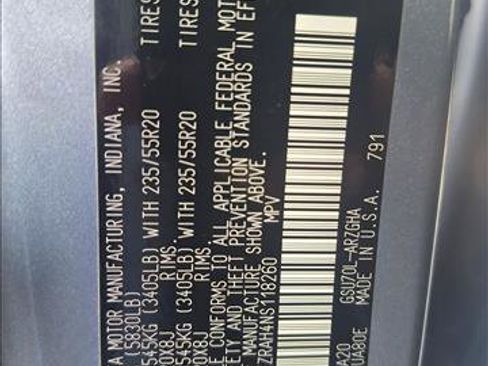 Certified 2022 Toyota Highlander Platinum image 23