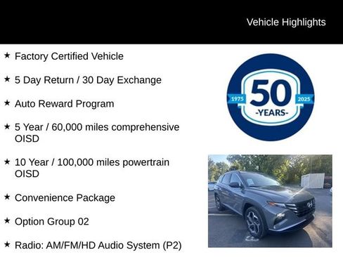 Used 2024 Hyundai Tucson SEL w/ Convenience Package AWD/4WD image 5