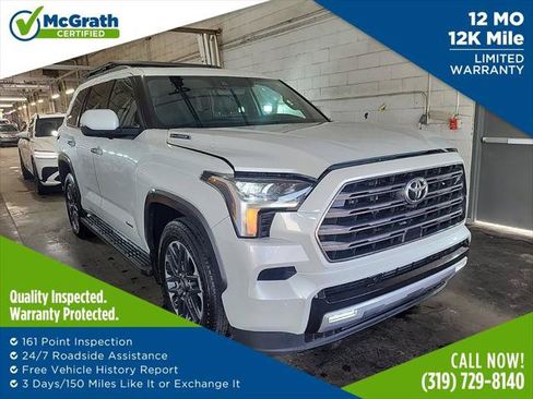 Certified 2025 Toyota Sequoia Limited AWD/4WD image 1