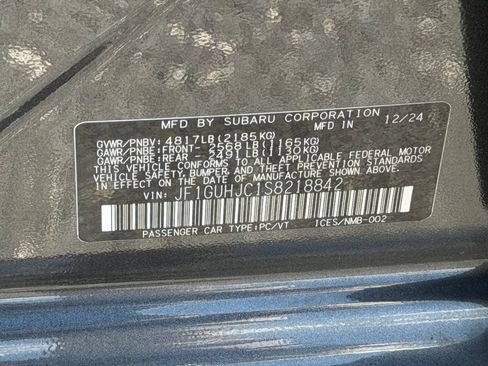 Used 2025 Subaru Impreza RS AWD/4WD image 9