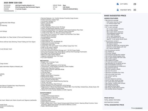 Used 2025 BMW 530i 530i w/ M Sport Package image 5