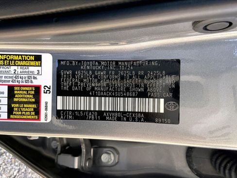 Used 2025 Toyota Camry SE w/ Multimedia Upgrade Package FWD image 36