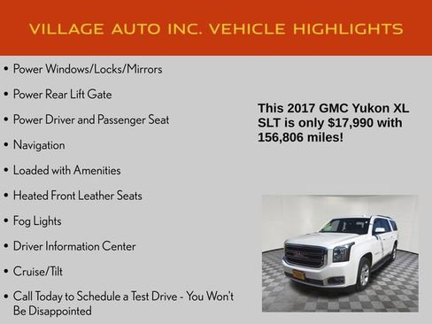 Used 2017 GMC Yukon XL SLT AWD/4WD image 14