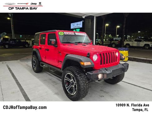 Used 2021 Jeep Wrangler Unlimited Sport AWD/4WD image 1