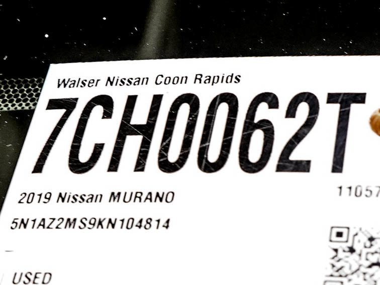 Used 2019 Nissan Murano SL w/ SL Technology Package AWD/4WD image 32