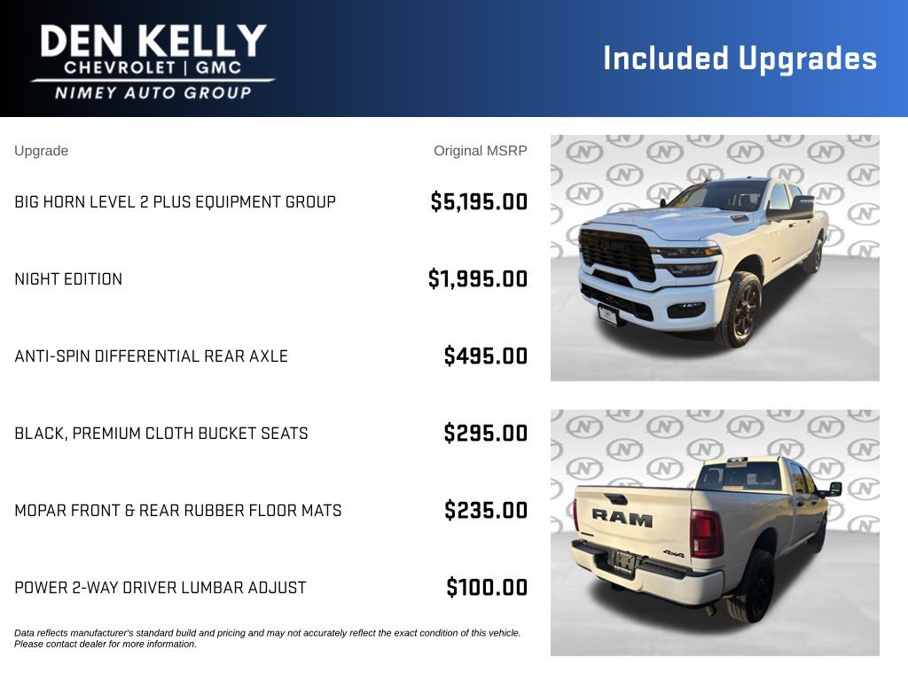 Used 2025 RAM 2500 Big Horn AWD/4WD image 3