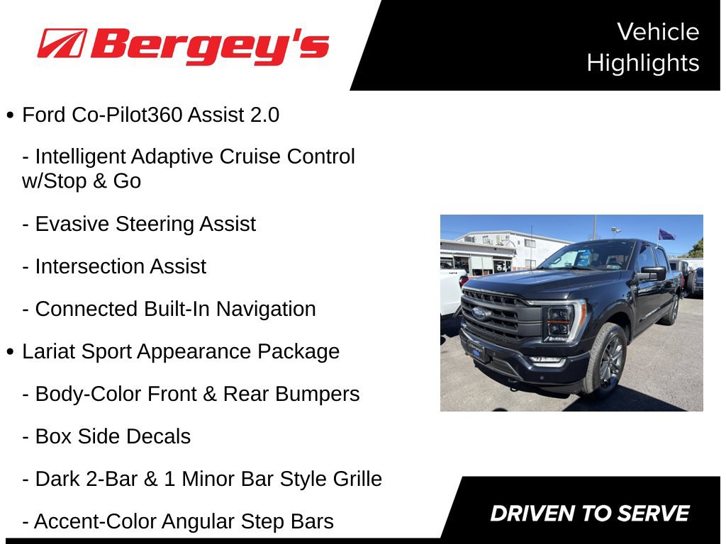 Certified 2023 Ford F150 Lariat w/ Equipment Group 502A High AWD/4WD image 5