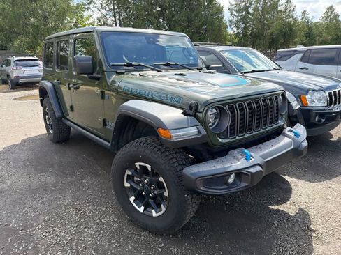 Used 2024 Jeep Wrangler Unlimited Rubicon 4xe AWD/4WD image 1