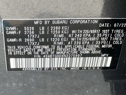 Used 2022 Subaru Outback Wilderness w/ Wilderness Package AWD/4WD image 46