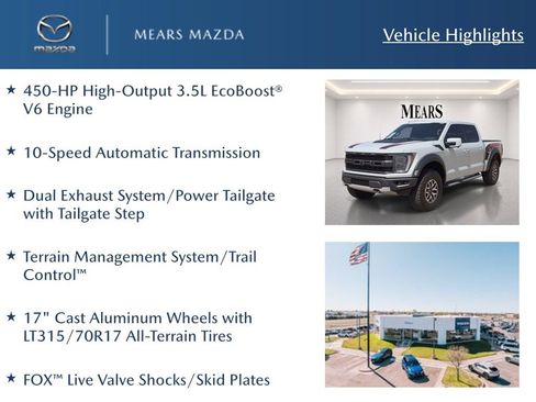 Used 2023 Ford F150 Raptor AWD/4WD image 2