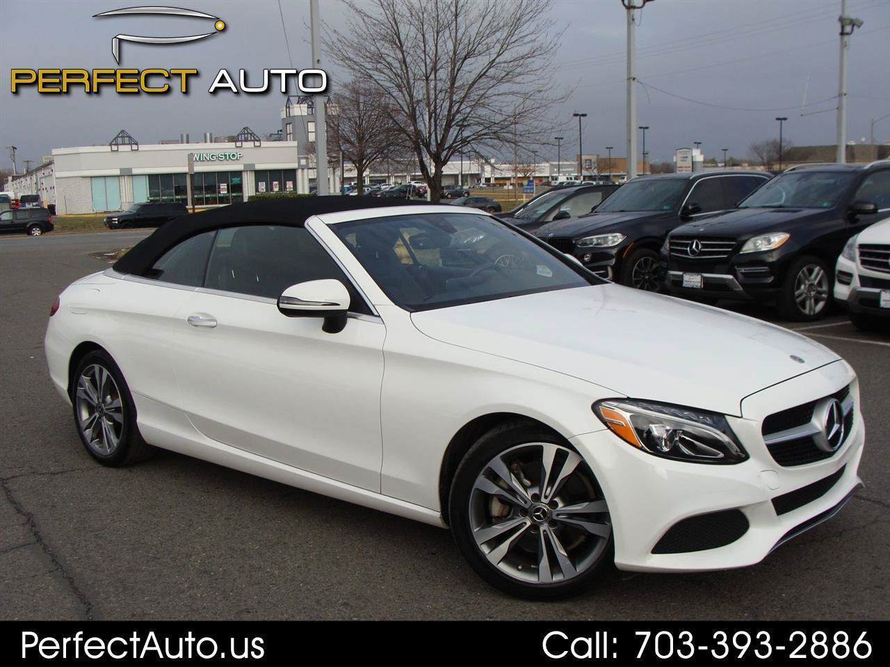 Used 2018 Mercedes-Benz C 300 4MATIC Cabriolet image 1