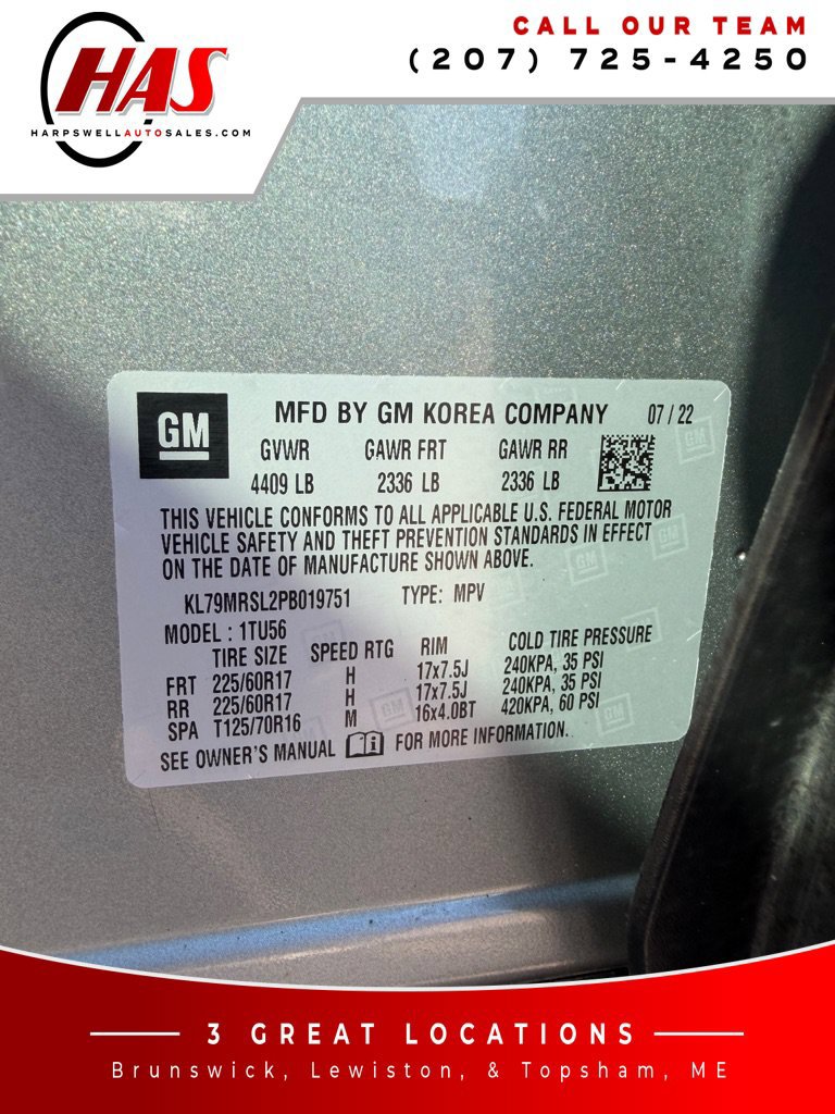 Used 2023 Chevrolet TrailBlazer LT w/ Convenience Package AWD/4WD image 17