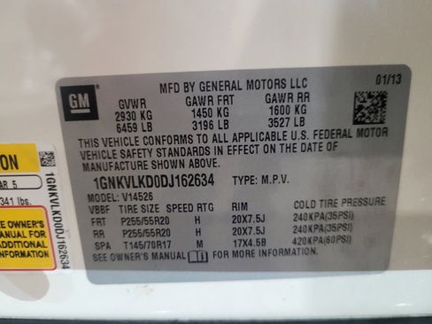 Used 2013 Chevrolet Traverse LTZ image 33