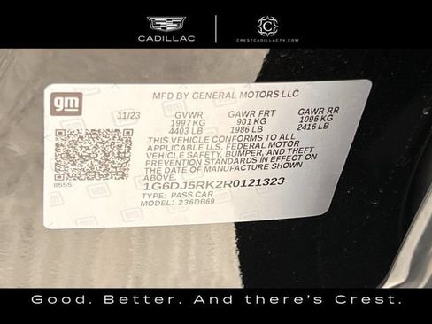 Certified 2024 Cadillac CT4 Luxury w/ Sun And Sound Package RWD image 33