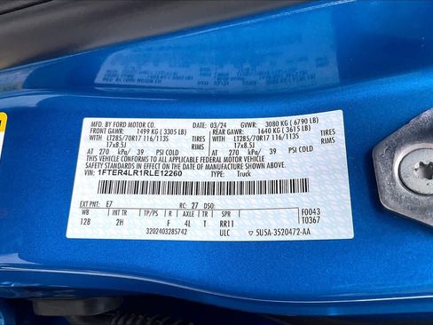 Used 2024 Ford Ranger Raptor AWD/4WD image 37