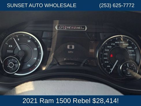 Used 2021 RAM 1500 Rebel w/ Rebel Level 2 Equipment Group AWD/4WD image 37