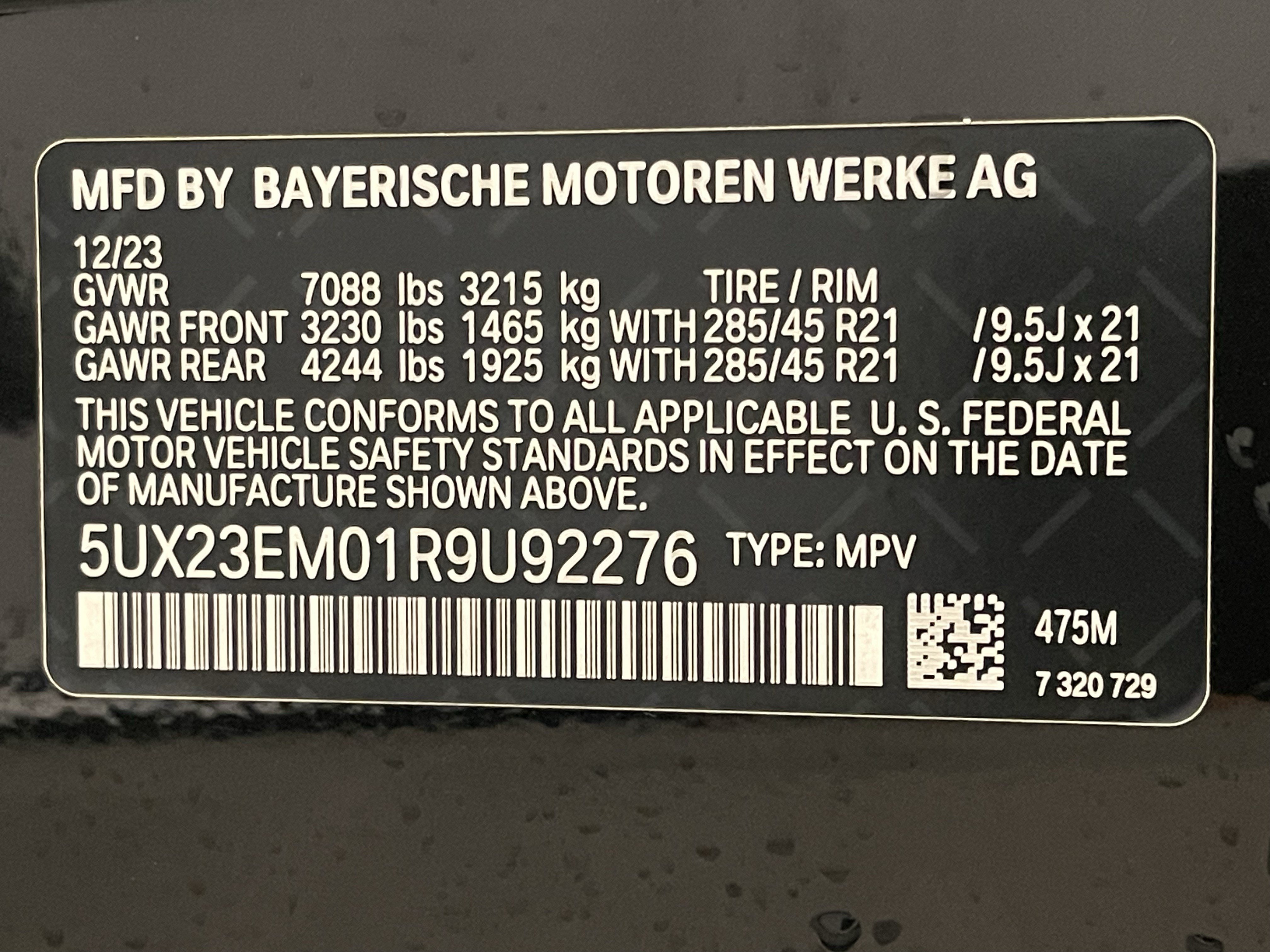 Certified 2024 BMW X7 xDrive40i w/ Executive Package AWD/4WD image 25