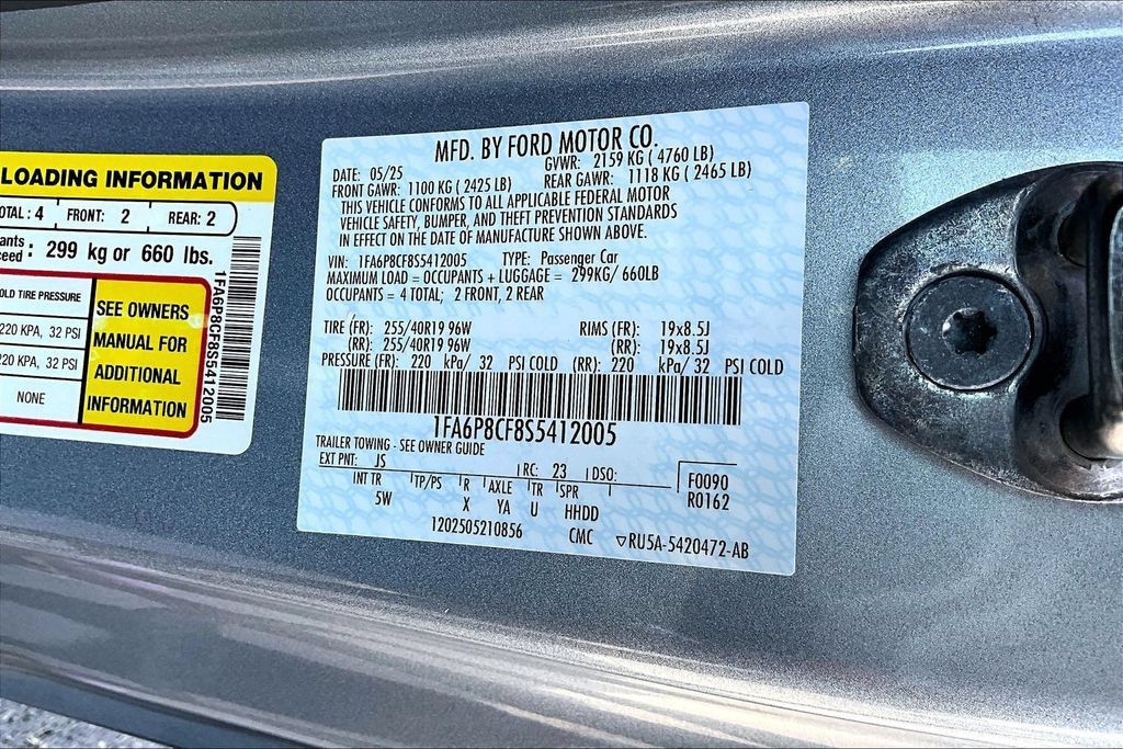 Used 2025 Ford Mustang GT Premium RWD image 21