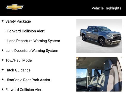 Certified 2021 Chevrolet Colorado Z71 w/ Safety Package image 19