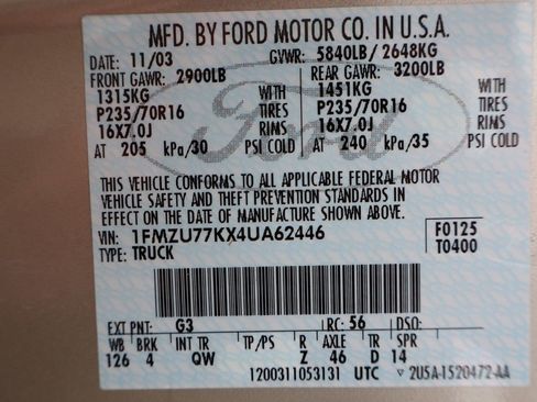 Used 2004 Ford Explorer Sport Trac XLT image 45