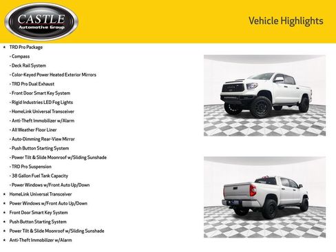 Used 2020 Toyota Tundra TRD Pro AWD/4WD image 4