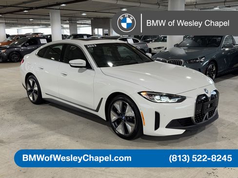 Used 2023 BMW i4 eDrive40 w/ Premium Package RWD image 1