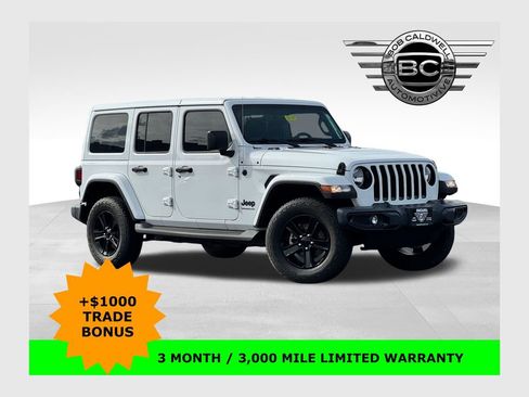 Used 2023 Jeep Wrangler Unlimited Sahara AWD/4WD image 1