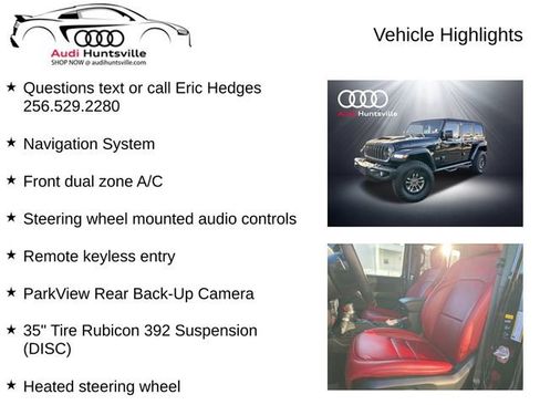 Used 2024 Jeep Wrangler Unlimited Rubicon 392 image 6