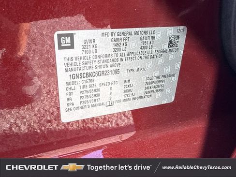 Used 2016 Chevrolet Tahoe LT w/ Max Trailering Package RWD image 36