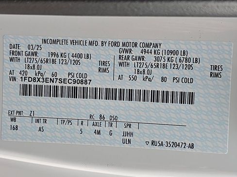 New 2025 Ford F350 XL w/ XL Chrome Package image 44