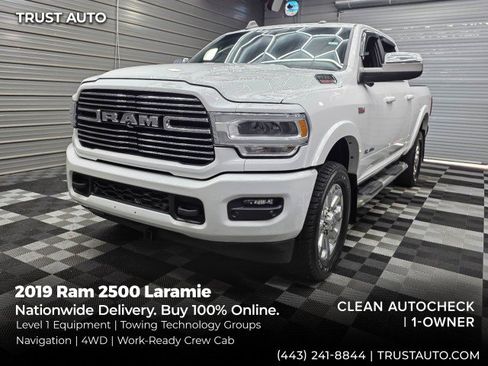 Used 2019 RAM 2500 Laramie AWD/4WD image 1