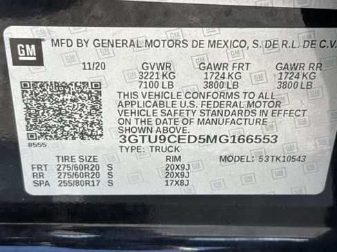 Used 2021 GMC Sierra 1500 Elevation w/ Preferred Package AWD/4WD image 32