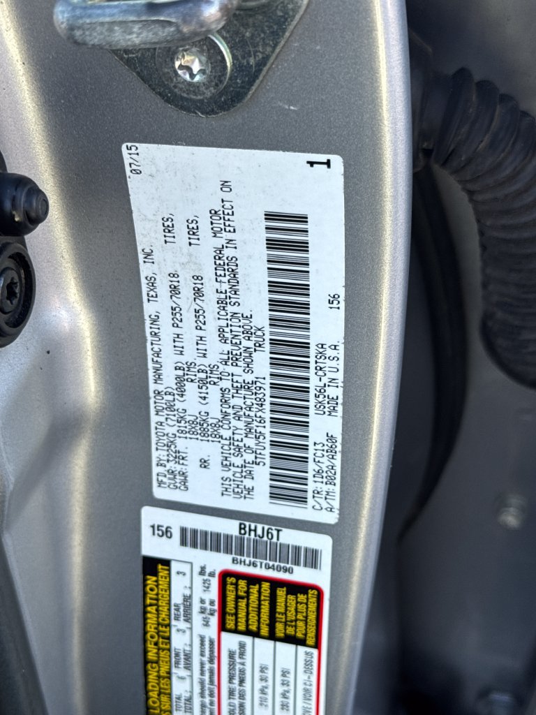 Used 2015 Toyota Tundra SR5 AWD/4WD image 49