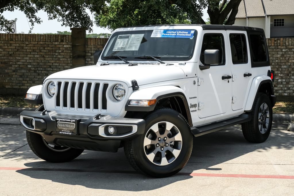 Used 2022 Jeep Wrangler Unlimited Sahara w/ Cold Weather Group AWD/4WD image 12